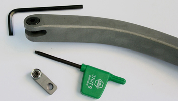Curved tool set
